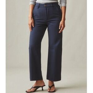 American Giant Women's Wide Leg Pant Navy Size 4